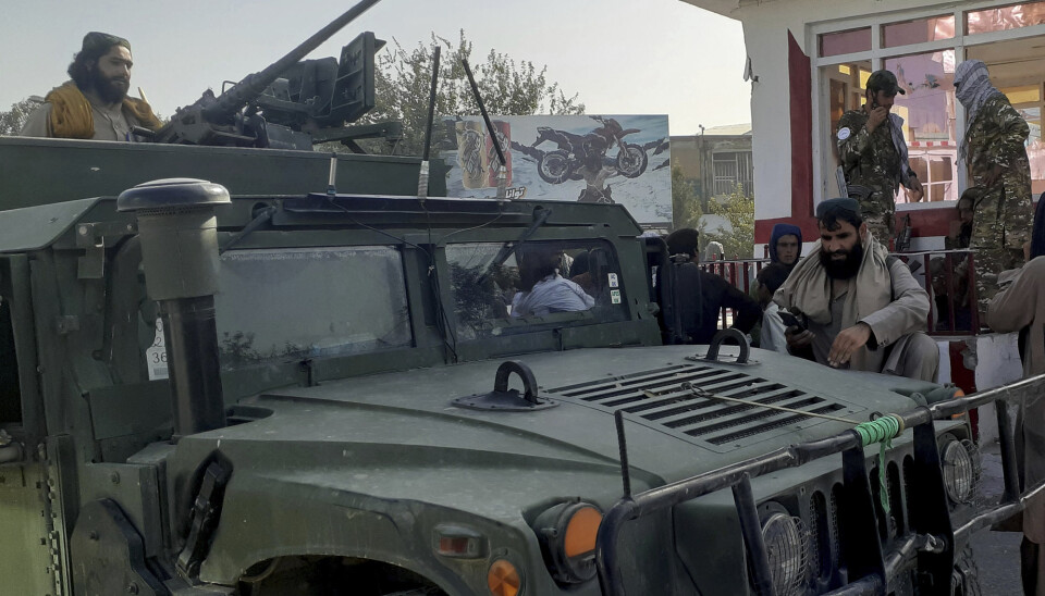 Taliban har tatt kontroll over store deler av Afghanistan etter at USA og Nato trakk ut sine styrker. Dette bildet er fra byen Kunduz, som nå kontrolleres av Taliban.