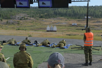 MESTERSKAP: Militært NM i skyting ble arrangert på Terningmoen.