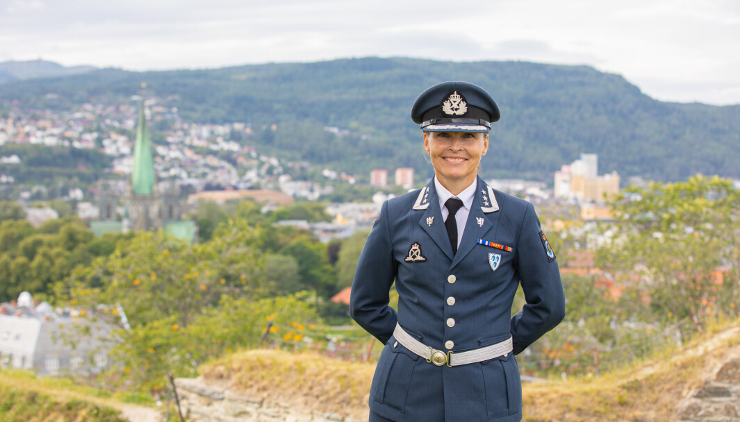 SJEF: Marianne Døhl er ny sjef for Luftkrigsskolen i Trondheim. SJEF: Marianne Døhl er ny sjef for Luftkrigsskolen i Trondheim.
