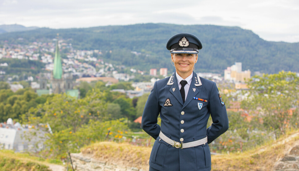 SJEF: Marianne Døhl er ny sjef for Luftkrigsskolen i Trondheim.