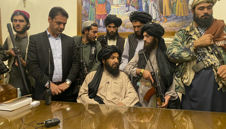 KABUL: Taliban inntok presidentpalasset i Kabul 15. august, etter at president Ashraf Ghani forlot landet.