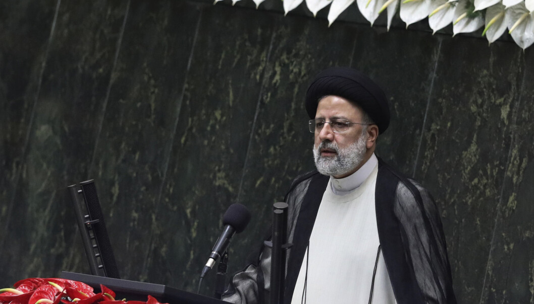 Ebrahim Raisi ble tatt i ed som Irans president i begynnelsen av august. Ebrahim Raisi ble tatt i ed som Irans president i begynnelsen av august.