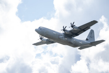 REDNINGEN: Et Hercules transportfly skal sørge for å få Forsvarets folk sørover til uken.