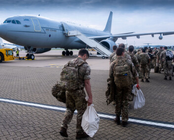 Britisk militærtopp: Risiko for at soldater må trekke seg fra evakuering