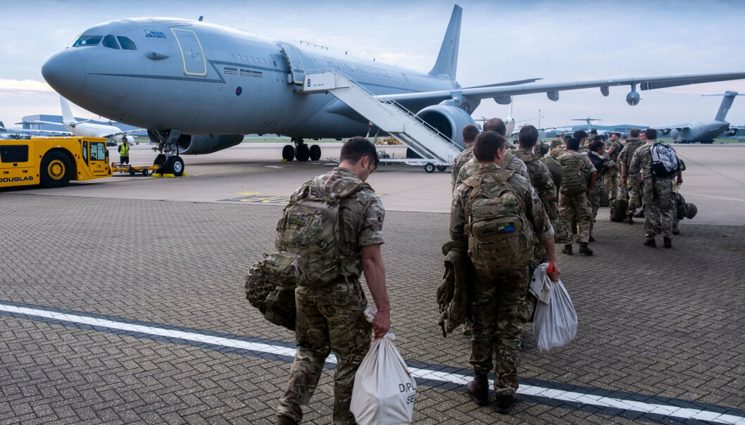 REISER: Britiske soldater risikerer å måtte forlate Afghanistan før evakueringen av briter er fullført.