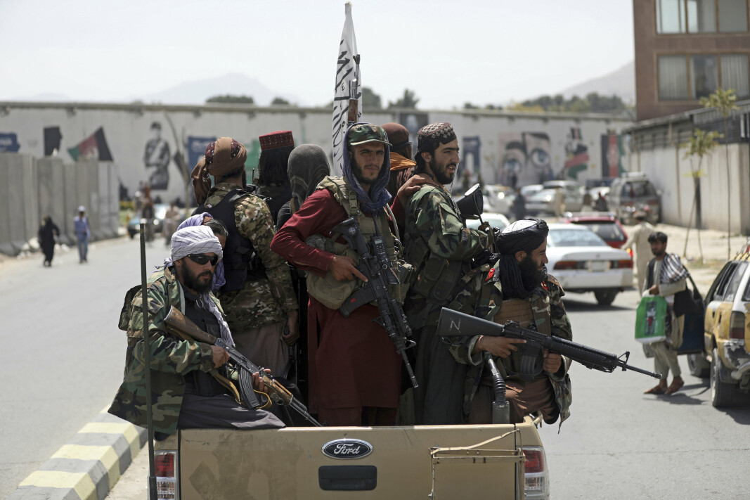 FEIRING: Taliban er tilbake ved makten i Afghanistan, som de var i 2001 da NATO gikk inn med allierte styrker.