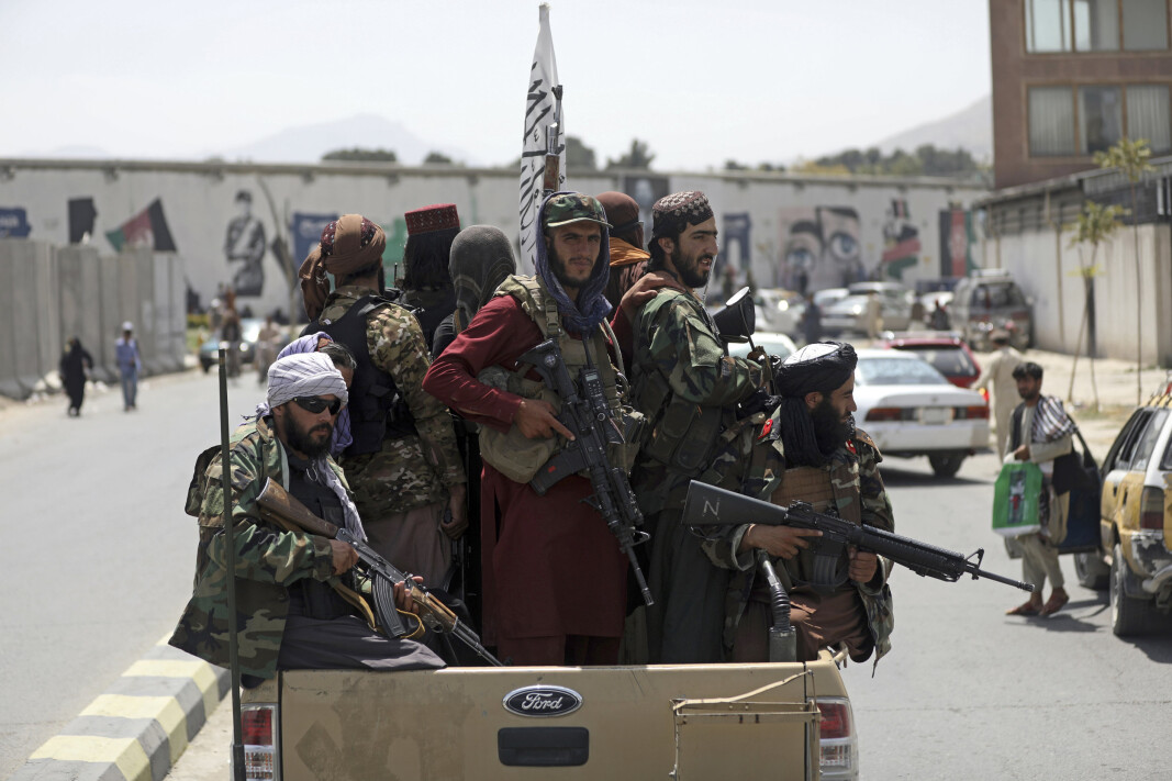 FEIRING: Taliban er tilbake ved makten i Afghanistan, som de var i 2001 da NATO gikk inn med allierte styrker. FEIRING: Taliban er tilbake ved makten i Afghanistan, som de var i 2001 da NATO gikk inn med allierte styrker.