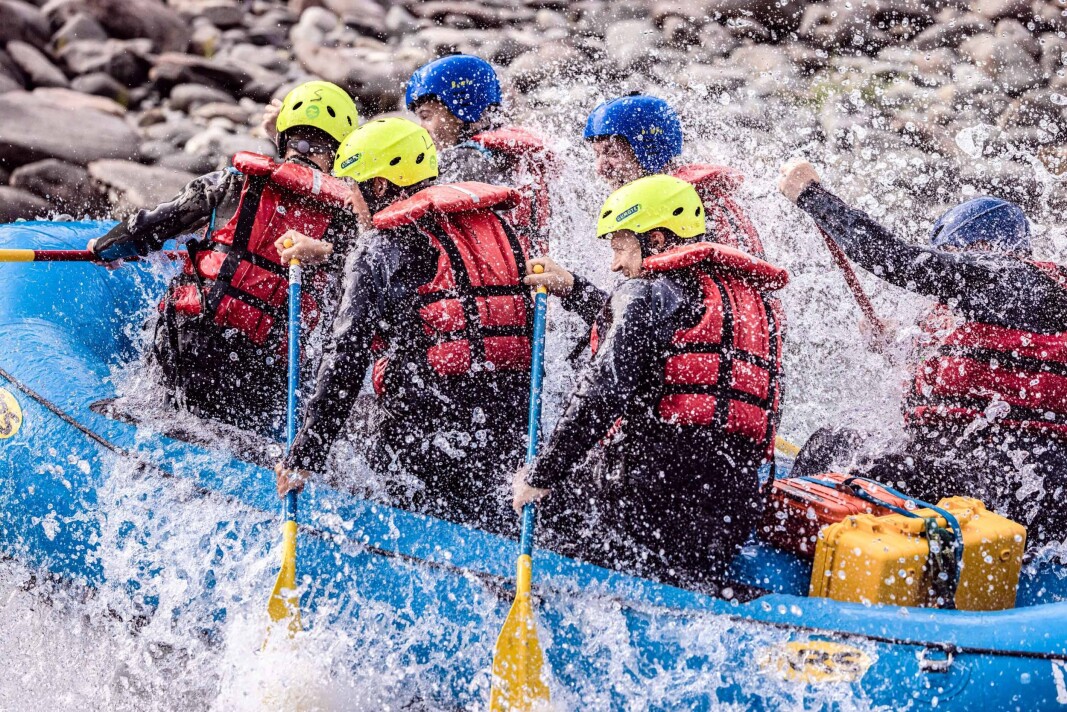 RAFTING: Veteran møter Veteran arrangerte rafting på Sjoa og i Ottaelva. RAFTING: Veteran møter Veteran arrangerte rafting på Sjoa og i Ottaelva.