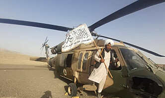 Taliban skal ha tatt i bruk amerikansk militærhelikopter