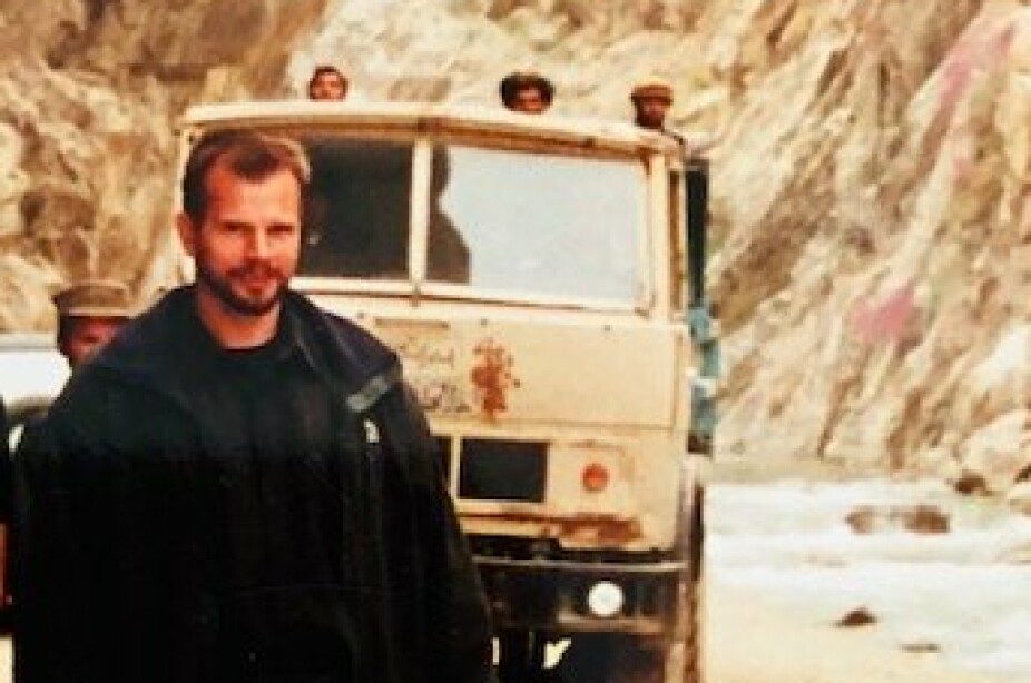 Freddy Bolle var i Afghanistan i 2002.