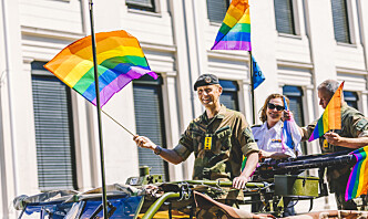 Forsvarssjefen ut mot netthets: Fikk selv reaksjoner på Pride-deltakelse