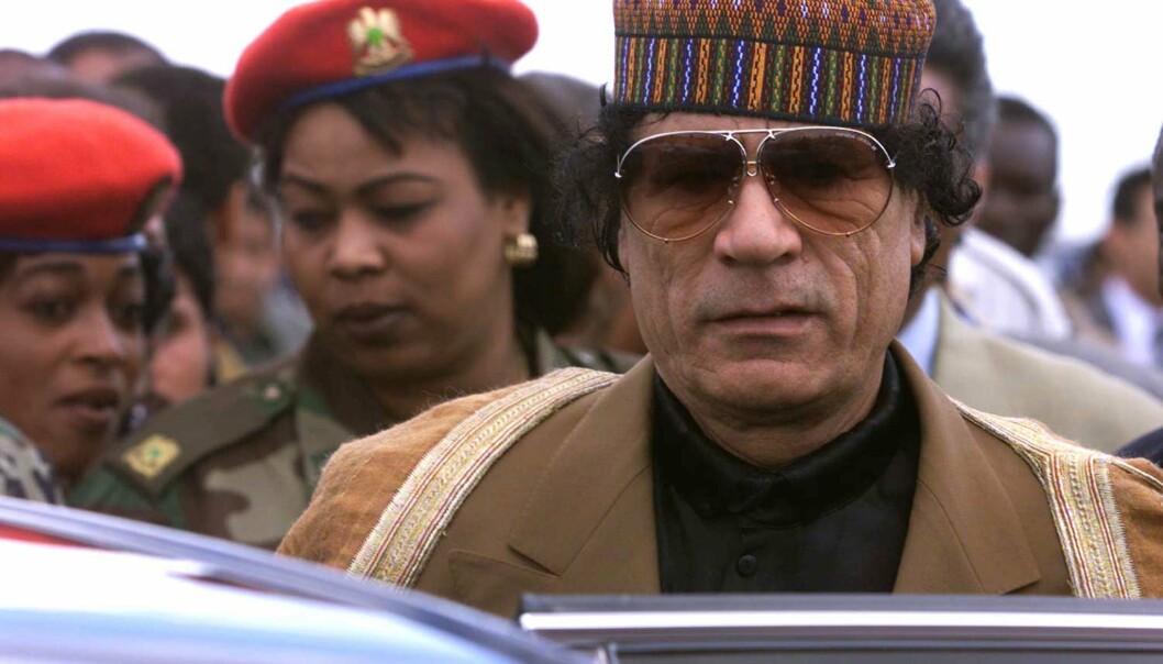 DIKTATOR: Muammar Gaddafi styrte Lubya fra han tok makten i et militærkupp i 1969 til han døde i 2011.