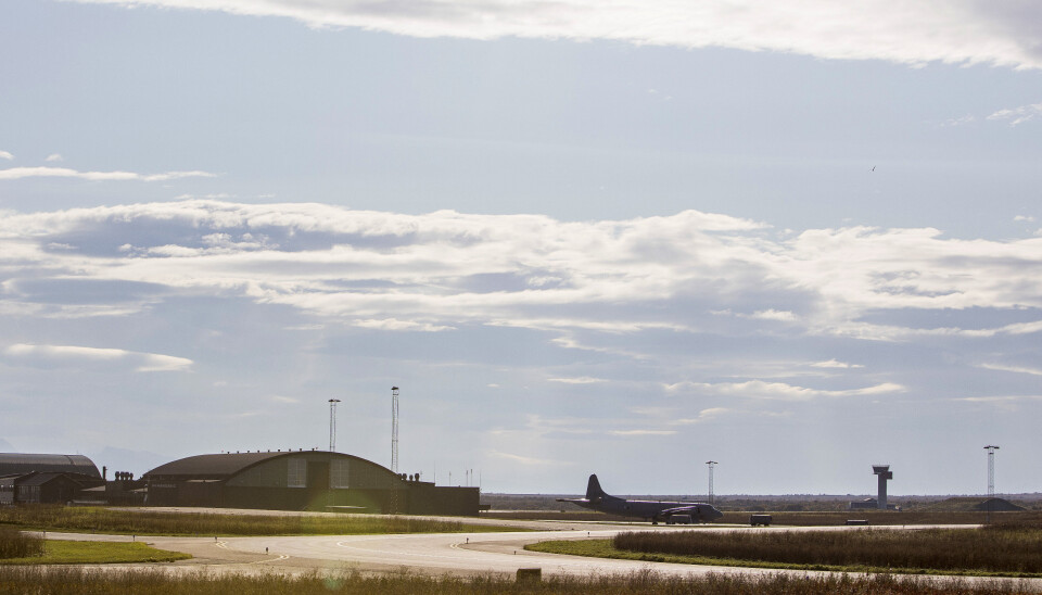 DYR INVESTERING: Et Orion-fly parkert på Andøya flystasjon i september 2017. Senterpartiet kjemper for flystasjonen, men prisen kan bli høy.