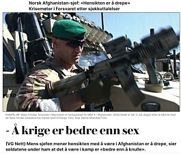 Faksimile fra VG. Faksimile fra VG.