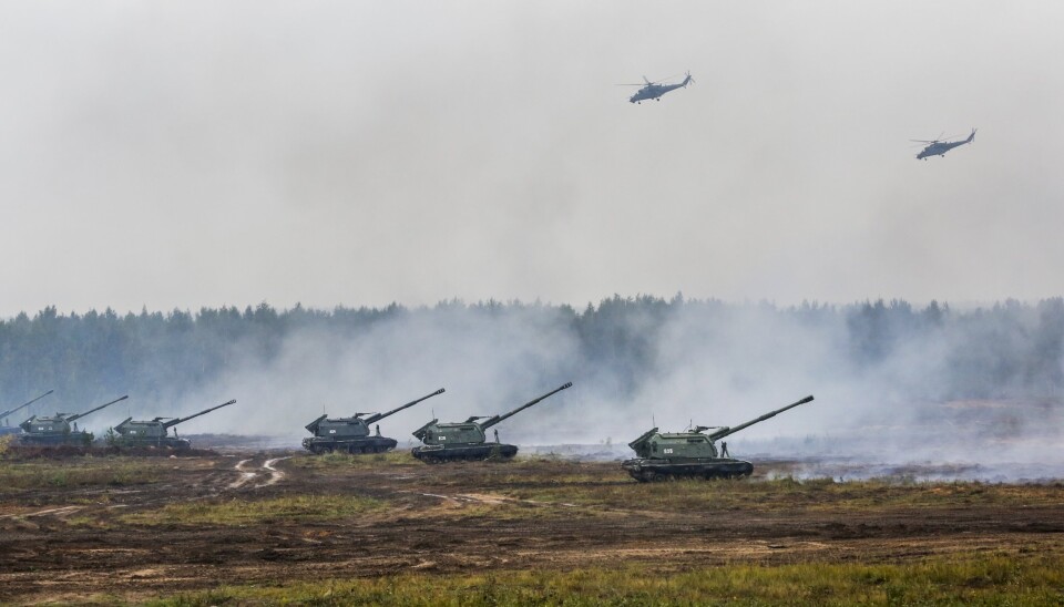 STØRRELSE: Natos generalsekretær Jens Stoltenberg har oppfordret Russland til åpenhet om størrelsen på øvelse Zapad-2021.