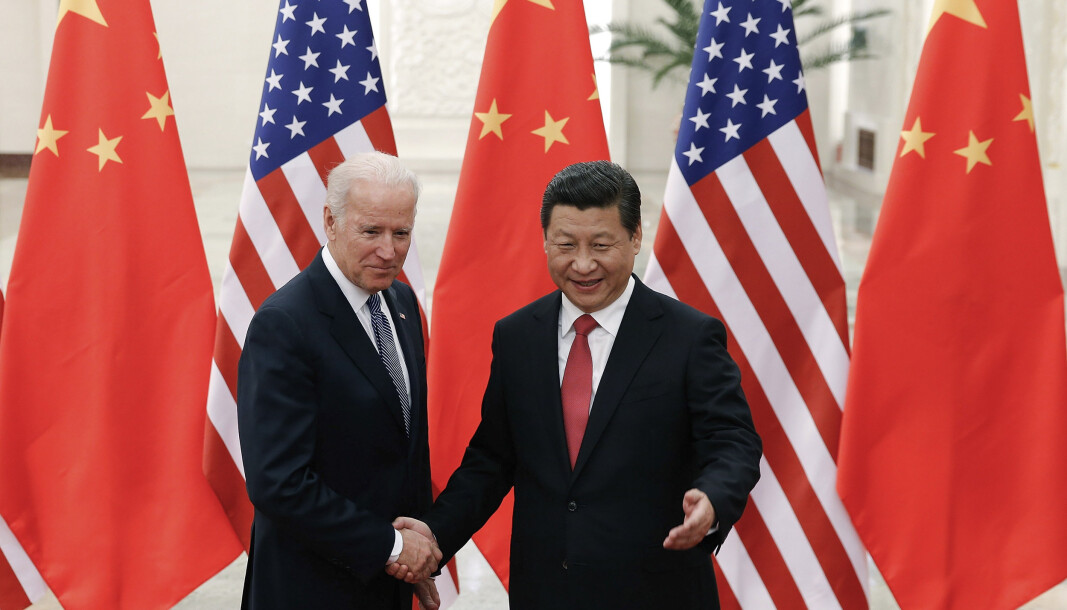 BEIJING: Joe Biden og Xi Jinping i 2013, da Biden var visepresident i USA. BEIJING: Joe Biden og Xi Jinping i 2013, da Biden var visepresident i USA.