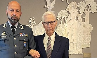 Milorg-medlem (94) dekorert med tre medaljer