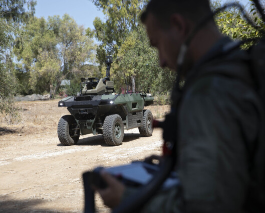 Væpnet robot avduket av israelsk forsvarsleverandør