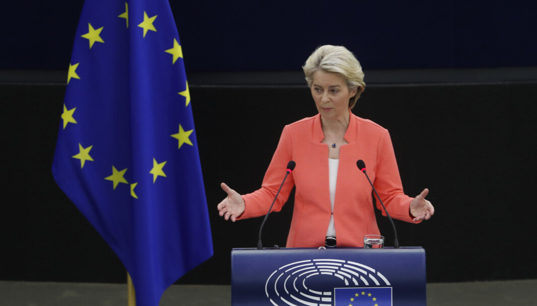 KRITIKK: EU-kommisjonens leder Ursula von der Leyen. KRITIKK: EU-kommisjonens leder Ursula von der Leyen.