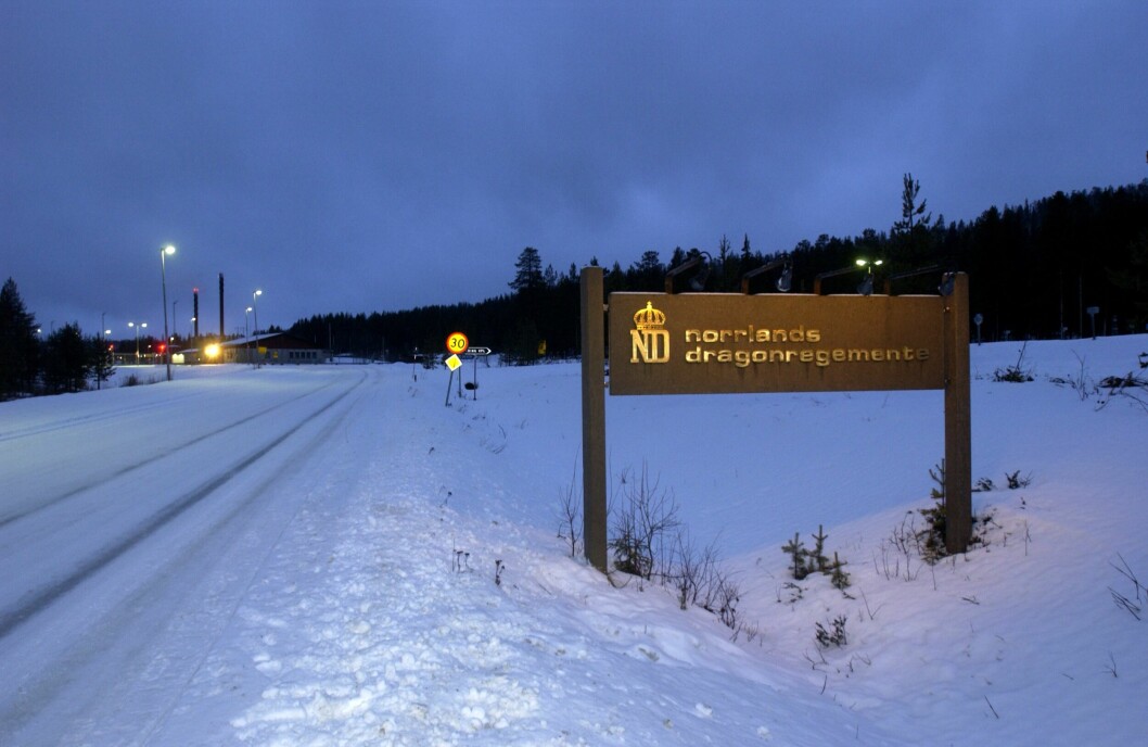 UTVIDES: Norrlands dragonregemente i Arvidsjaur får snart en ny avdeling. Dette bildet er tatt i forbindelse med en reportasje i 2005. UTVIDES: Norrlands dragonregemente i Arvidsjaur får snart en ny avdeling. Dette bildet er tatt i forbindelse med en reportasje i 2005.