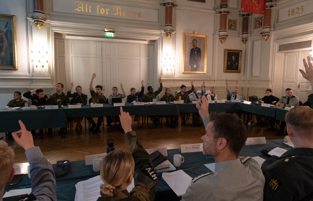 LANDSSTYREMØTE: Landstillitsvalgte fra hele Forsvaret var samlet på landsstyremøtet den 22. og 23. september. LANDSSTYREMØTE: Landstillitsvalgte fra hele Forsvaret var samlet på landsstyremøtet den 22. og 23. september.