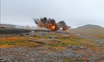 F-35 slapp bomber over Finnmark