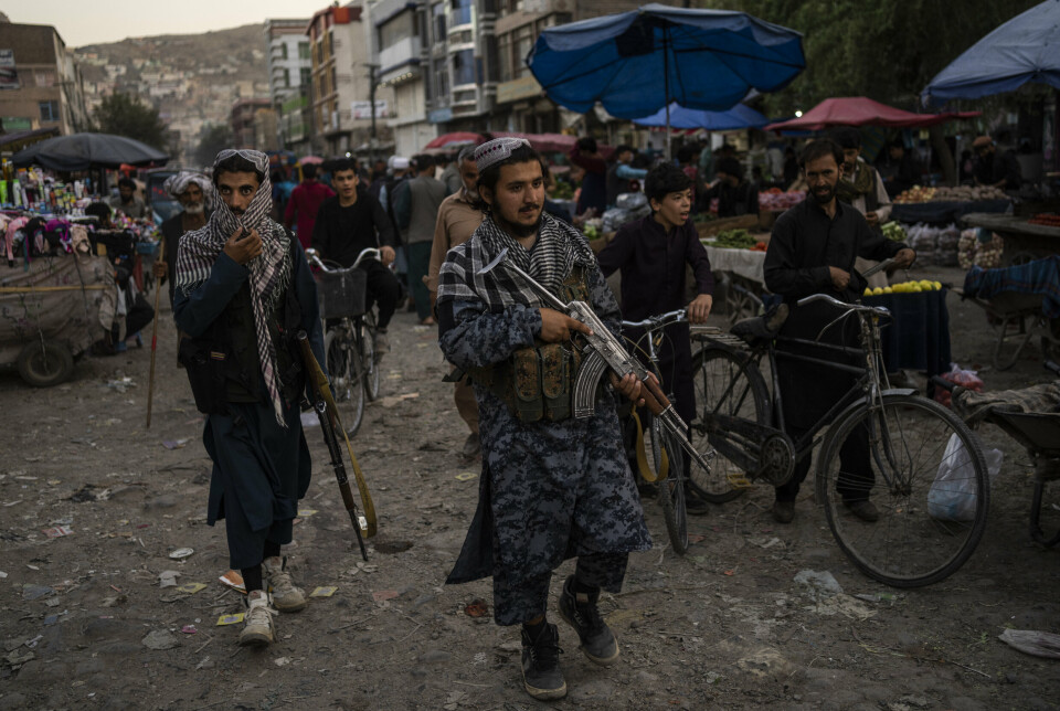 AFGHANISTAN: Taliban-krigere i Kabul september 2021. FN mener Taliban har stått bak en rekke henrettelser etter at de tok makten.