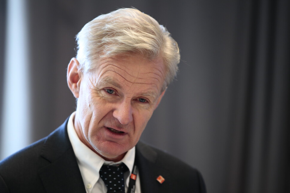 BESØKTE KABUL: Flyktninghjelpens generalsekretær Jan Egeland, her i Oslo i fjor, besøkte mandag Kabul der han slo fast at landet er på randen av økonomisk kollaps.