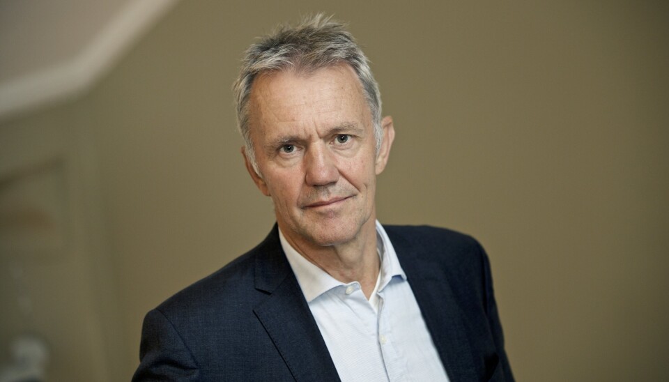 NY STILLING: Arne Røksund er idag departementsråd i Forsvarsdepartementet. Fra januar blir han ny president for ESA.