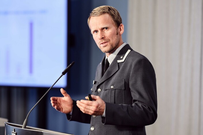 PROSJEKTLEDER: Hans Jakob Bøe fra Forsvarets sanitet under presentasjonen av Afghanistan-undersøkelsen 2020. PROSJEKTLEDER: Hans Jakob Bøe fra Forsvarets sanitet under presentasjonen av Afghanistan-undersøkelsen 2020.