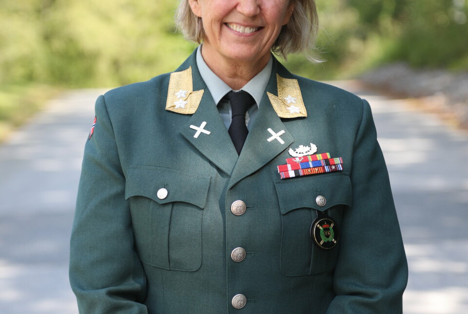 KRONIKKFORFATTER: Generalmajor Elisabeth Michelsen er sjef for Heimevernet.