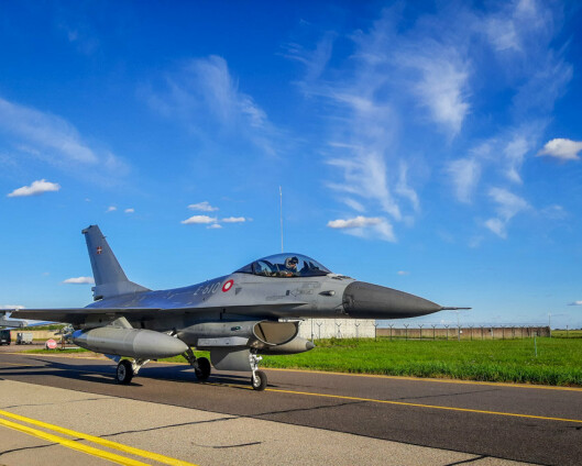 Nesten daglige QRA-oppdrag for danske F-16-fly i Litauen