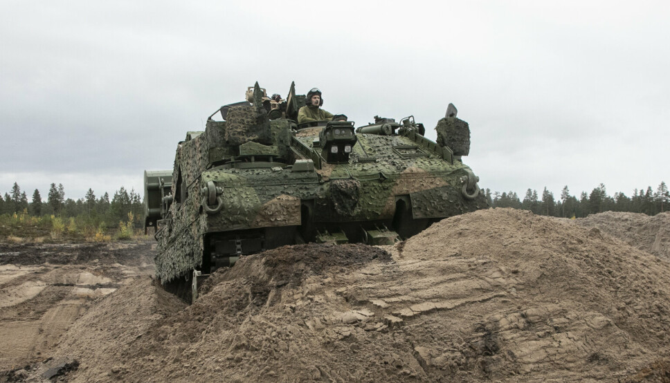 WISENT 2: De nye ingeniørvognene veier 62 tonn og skal sørge for mobilitet for Hærens kampavdelinger .