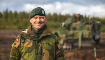 PROSJEKTLEDER: Major Cato Berg i Forsvarsmateriell.