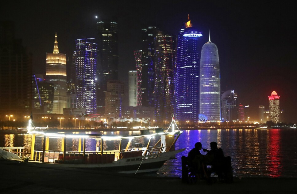DOHA: Qatars hovedstad fotografert i 2019. Byen har vært sete for forhandlinger mellom USA og Taliban.
