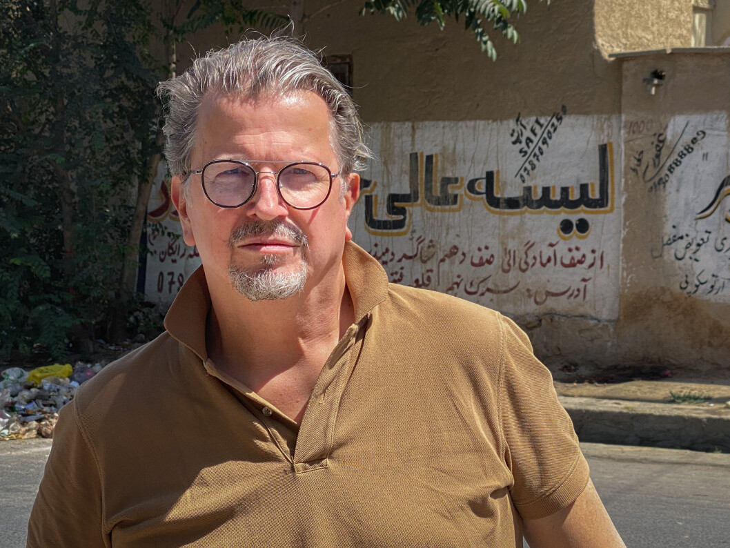 I KABUL: Terje Watterdal i Afghanistankomiteen reiste tilbake til Kabul i oktober. I KABUL: Terje Watterdal i Afghanistankomiteen reiste tilbake til Kabul i oktober.