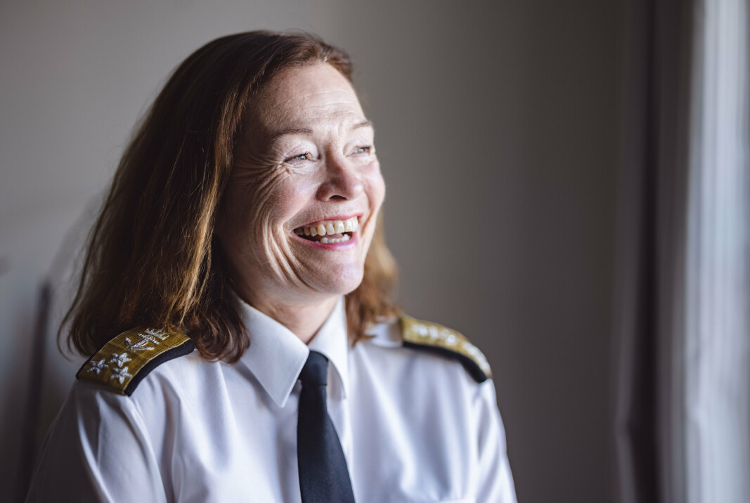 PENSKO: Ingen ville trodd viseadmiral Elisabeth Natvig hvis hun sa at hun brukte feltstøvler på jobb.