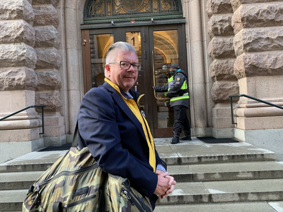 PÅ BØLGELENGDE: Tross enkelte innvendinger er Moderaternas utenrikspolitiske talsmann Hans Wallmark enig i hovedtrekkene i Löfven-regjeringens nye Mali-strategi.