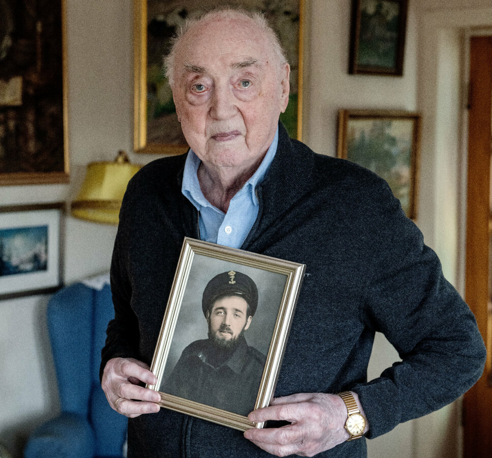 DEN SISTE: Jakob Strandheim (101) var en del av Shetlandsgjengen under 2. verdenskrig. Han var den siste gjenlevende fra Shetlandsgjengen. Strandheim døde fredag 15. oktober 2021.