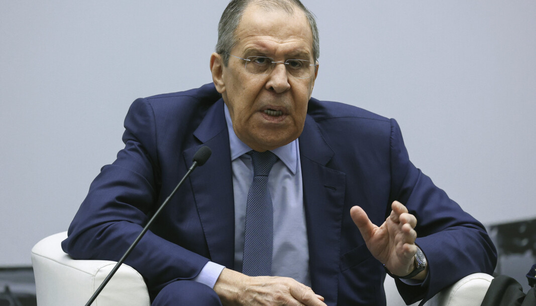 UTENRIKSMINISTER: Russlands utenriksminister Sergej Lavrov kunngjorde beslutningen mandag. UTENRIKSMINISTER: Russlands utenriksminister Sergej Lavrov kunngjorde beslutningen mandag.