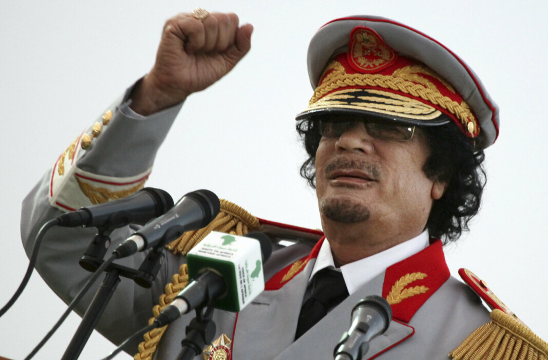 2010: Slik ble verden vant til å se Muammar Gaddafi.