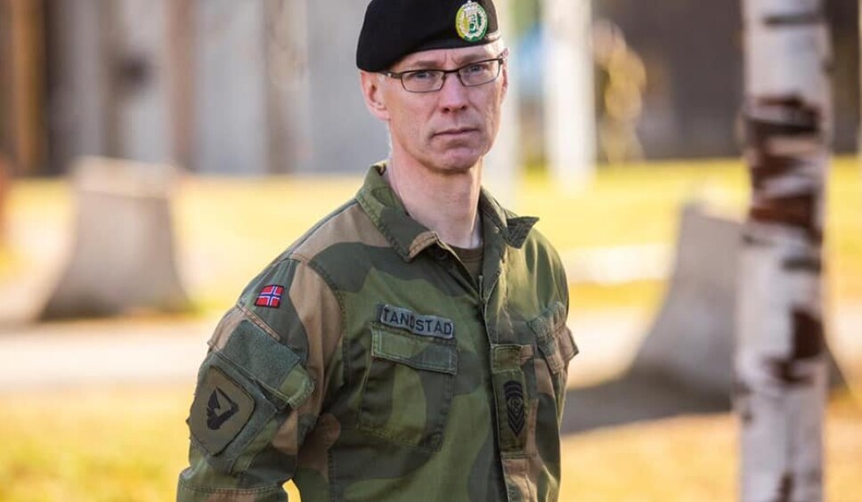 NY JOBB: Espen Tandstad er ny sjefssersjant ved HVS.