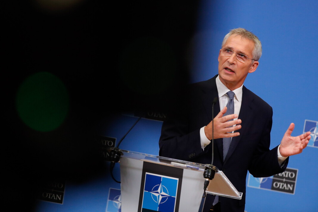 FOND: Natos generalsekretær Jens Stoltenberg lanserer denne uka et nytt innovasjonsfond på 1 milliard euro. FOND: Natos generalsekretær Jens Stoltenberg lanserer denne uka et nytt innovasjonsfond på 1 milliard euro.