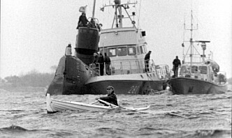 Da en russisk ubåt ble landkrabbe i Sverige
