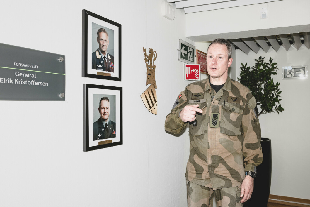 MAKKER: Sersjantmajor Ingar Lund har vært forsvarssjefens makker de siste fire årene. Nå skal han tilbake til avdelingen han har vært tilknyttet nesten hele karrieren - Forsvarets spesialkommano.