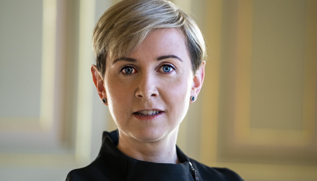 RAPPORT: Sjef for Nasjonal sikkerhetsmyndighet (NSM) Sofie Nystrøm la torsdag fram en rapport som viser at antallet alvorlige cyberhendelser økte kraftig i fjor. RAPPORT: Sjef for Nasjonal sikkerhetsmyndighet (NSM) Sofie Nystrøm la torsdag fram en rapport som viser at antallet alvorlige cyberhendelser økte kraftig i fjor.