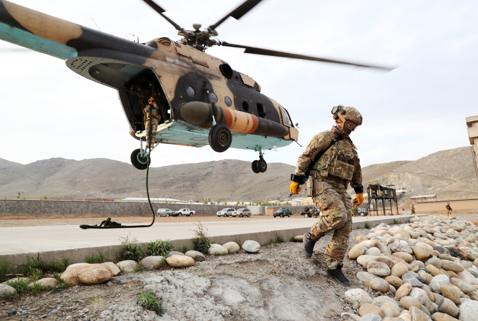 VÅPENBRØDRE: Norske spesialsoldater og afghansk spesialpoliti har kjempet side ved side i Kabul for å stanse pågående terrorangrep. VÅPENBRØDRE: Norske spesialsoldater og afghansk spesialpoliti har kjempet side ved side i Kabul for å stanse pågående terrorangrep.
