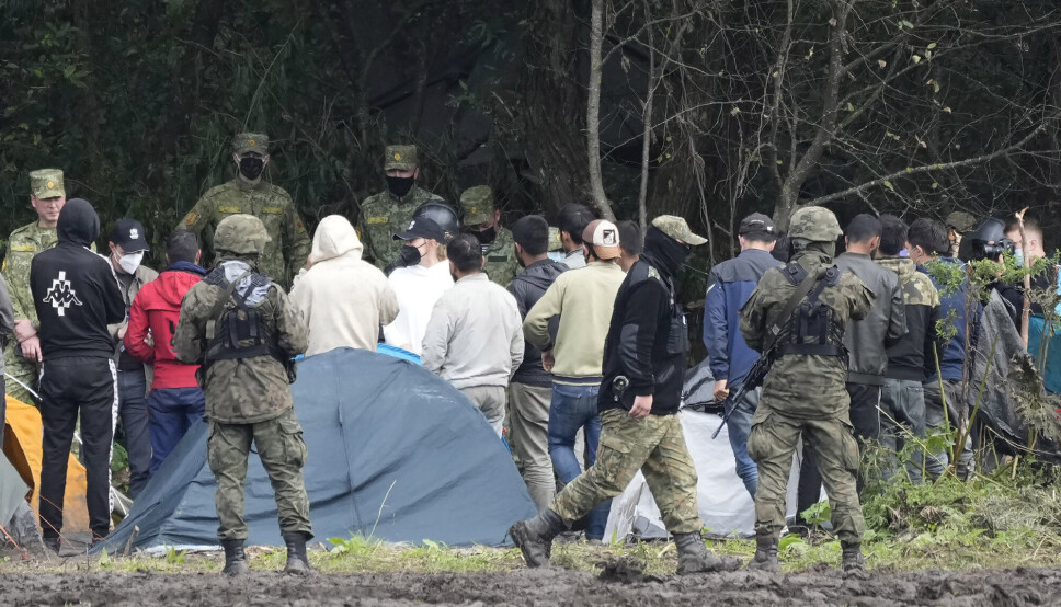 SPENT: Situasjonen er spent på grensa mellom Hviterussland og Polen, der tusenvis av flyktninger og migranter har krysset de siste månedene.