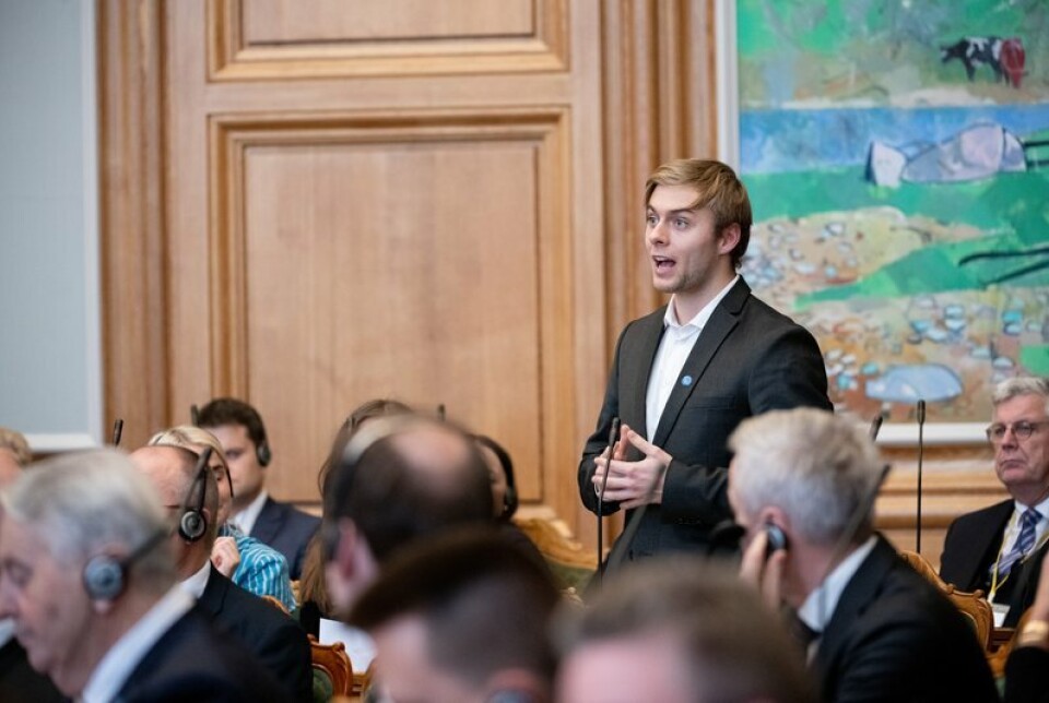 AGGRESSIVE KINA: — Med investeringer og aggressive oppkjøpsstrategier dominerer Kina andre lands økonomier og kritiske infrastruktur, sa Rasmus Emborg.