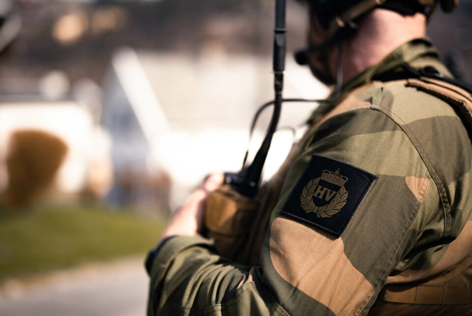 PÅ ØVELSE: Hendelsen inntraff på en øvelse i oktober. Dette bildet er ikke relatert til hendelsen, og er datert april 2019.